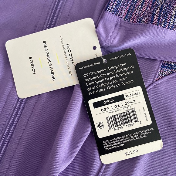 Girls Champion Zip Up - Picture 3 of 3